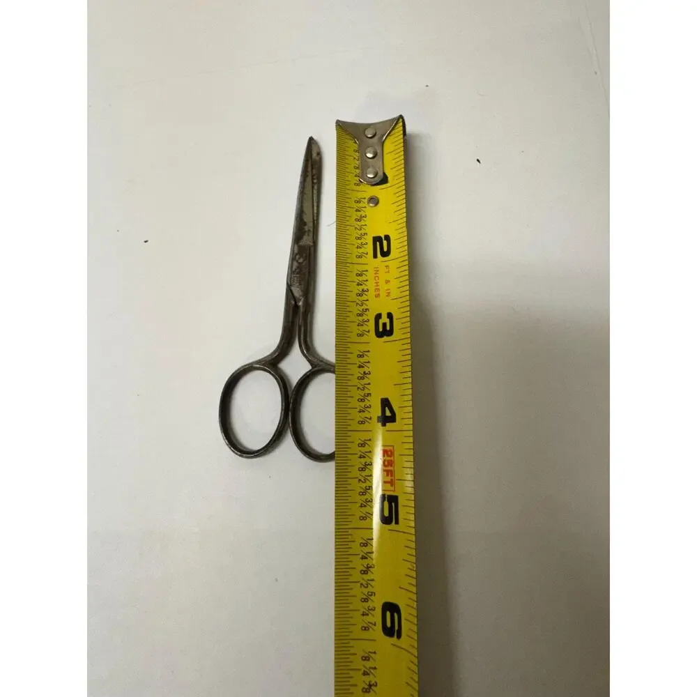 Antique early 20th Century De Boer & Bach sewing scissors, Germany vintage
